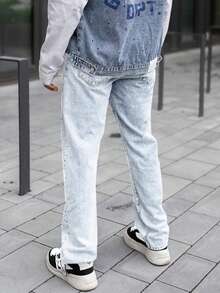 Jeans para hombre - Lavado ligero - Ver 2