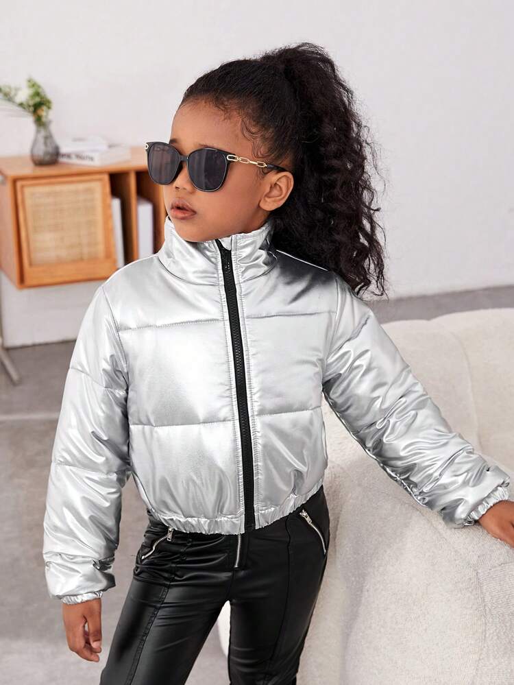 Teen Girl Zip Up Padded Coat