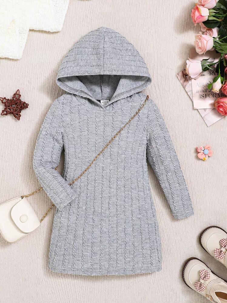 knit dress with hood Snuggly Hoodie Dress Knitting Pattern  Knitting