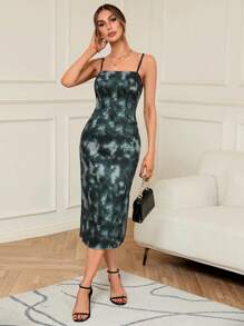 Aveloria 紮染吊帶洋裝 - 彩色 - 查看 6