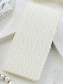 ROMWE Kawaii 雙女式心形提花連褲襪 - 白色 - 查看 2