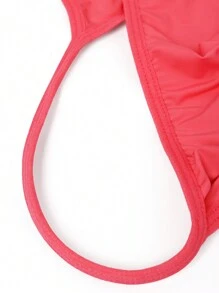 DrisQ Hombres Suspensorio unicolor con nudo lateral