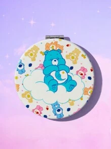 ROMWE X Care Bears Bear Print Cute Portable Double-sided Mirror - Multicolor - View 1