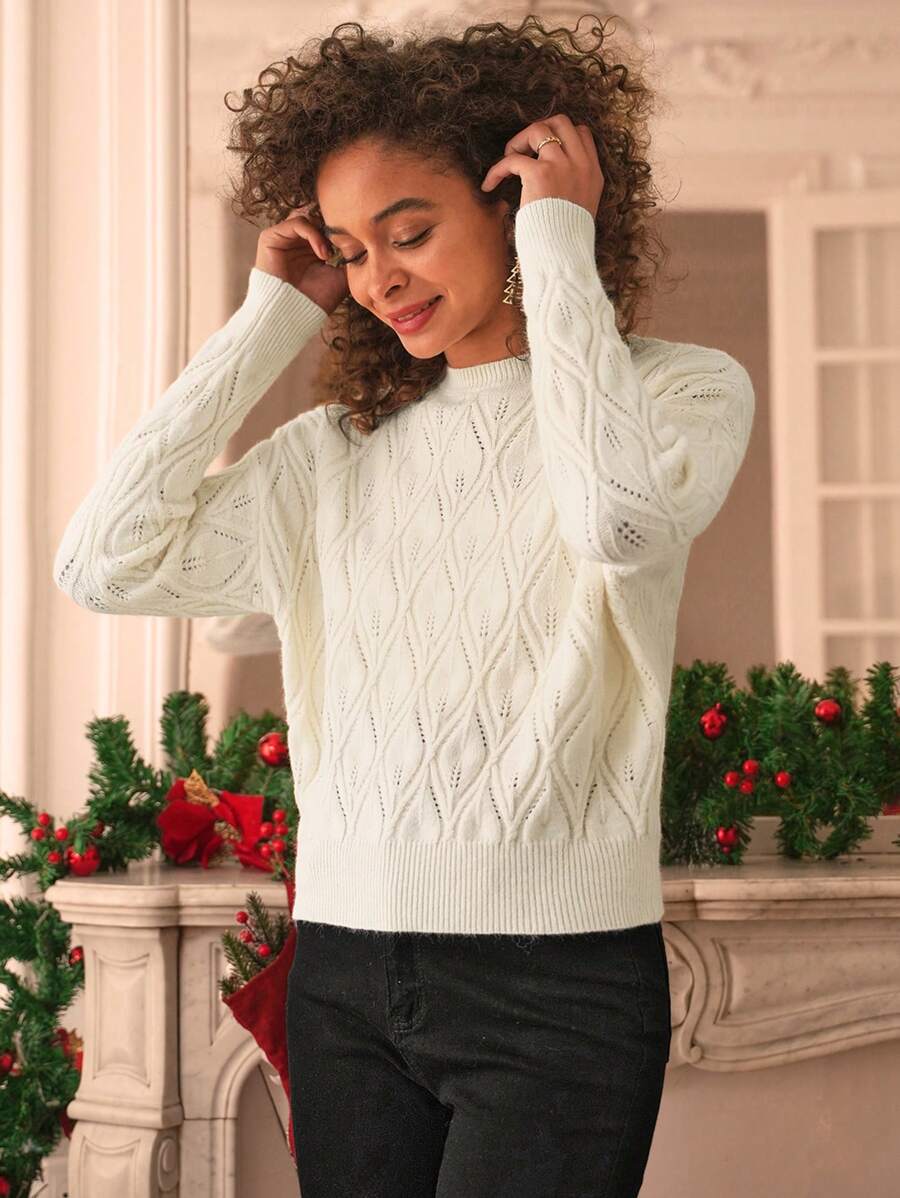 SHEIN Frenchy Jersey unicolor de hombros caídos