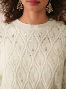 SHEIN Frenchy Jersey unicolor de hombros caídos