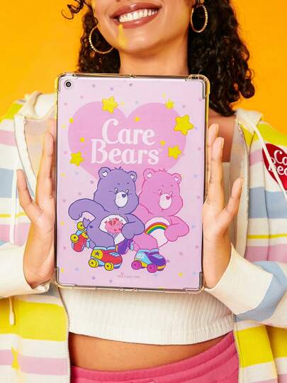 SHEIN X Care Bears 心形泰迪熊平板電腦殼