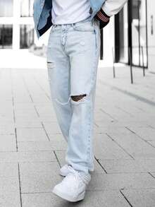 Jeans para hombre - Lavado ligero - Ver 3