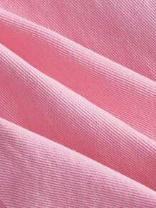 SHEIN MOD 素色緊身上衣牛仔吊帶洋裝