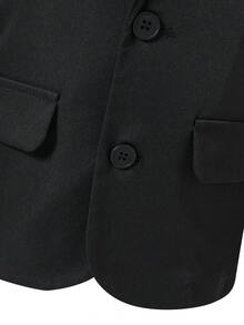 男小童單排釦火焰&西裝褲&襯衫&系帶