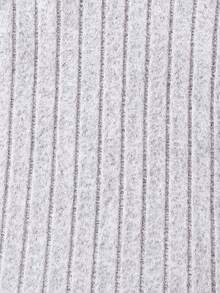 SHEIN Young Boy Mock Neck Ribbed Knit Tee - Grey - View 6