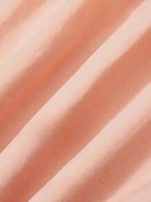 Baby Girl Fuzzy Trim Hooded Thermal Coat - Pink - View 8