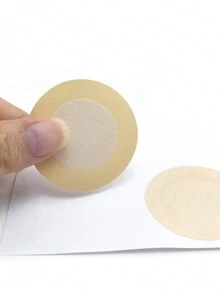 20pairs Men's Anti-friction Nipple Covers For Sports - Apricot - View 5