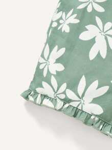 Cozy Pixies Bebé Mono de tirantes con estampado floral - verde menta - Ver 4