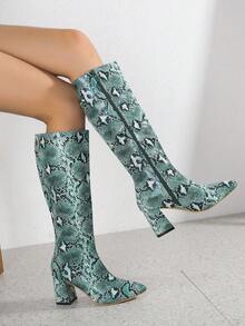 女性時尚靴子 - 彩色 - 查看 2