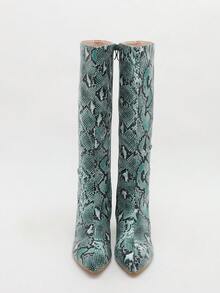 女性時尚靴子 - 彩色 - 查看 4