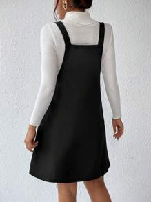 Chiquease Đầm tổng thể không có áo len - màu đen - Xem 2