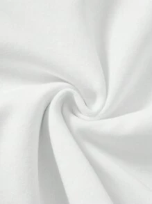 SHEIN Tween Boy Casual Minimalist Cartoon Pattern Long Sleeve Sweatshirt, Suitable For Autumn/Winter - White - View 4