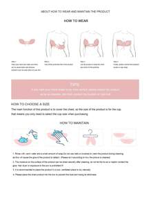 Women Black Fabric Plain Lace Up Strapless Push Up Sticky Bra For Casual Comfy Style