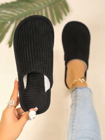 Women's Stylish Indoor Winter Casual Warm House Slippers,Furry Shoes
