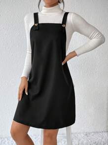 Chiquease Đầm tổng thể không có áo len - màu đen - Xem 3