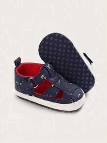 0-1 Year Old Baby Summer Soft Sole Sandals Toddler Shoes, Blue Boy Fashion