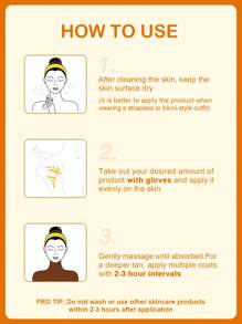 ,油適用於臉部和身體,金色曬黑不附帶太陽,和看起來自然100毫升 - 銅 - 查看 4