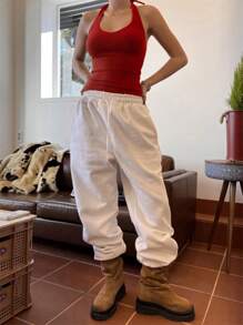 DAZY Áo dây hở lưng chắc chắn - Gỗ đỏ - Xem 4