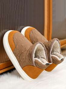 Zapatillas De Estar Por Casa Para Hombres - Caqui - Ver 1