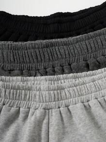 SHEIN Unity 3入組太陽和字母圖案衛褲 - 彩色 - 查看 4