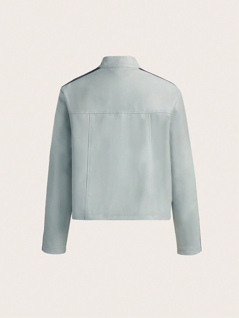 Contrast Tape Zip Up Jacket