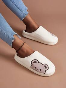 可愛卡通舒適女式白宮拖鞋
