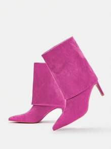 CUCCOO SZL Của phụ nữ Đúng mốt Giày ống - Hồng - Xem 10