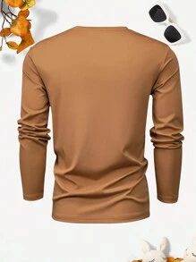 Áo thun Nam Thú vật Giải trí - Cà phê nâu - Xem 2