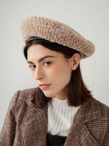 BizChic Mũ nồi kaki sang trọng để sử dụng hàng ngày - Màu Khaki - Xem 2