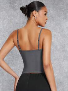 SHEIN BAE Figure Graphic Cami Top - Multicolor - View 2