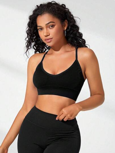 Easithlete Crisscross Backless Sports BH view 4