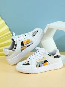 時尚中性街頭風運動鞋 - 彩色 - 查看 4