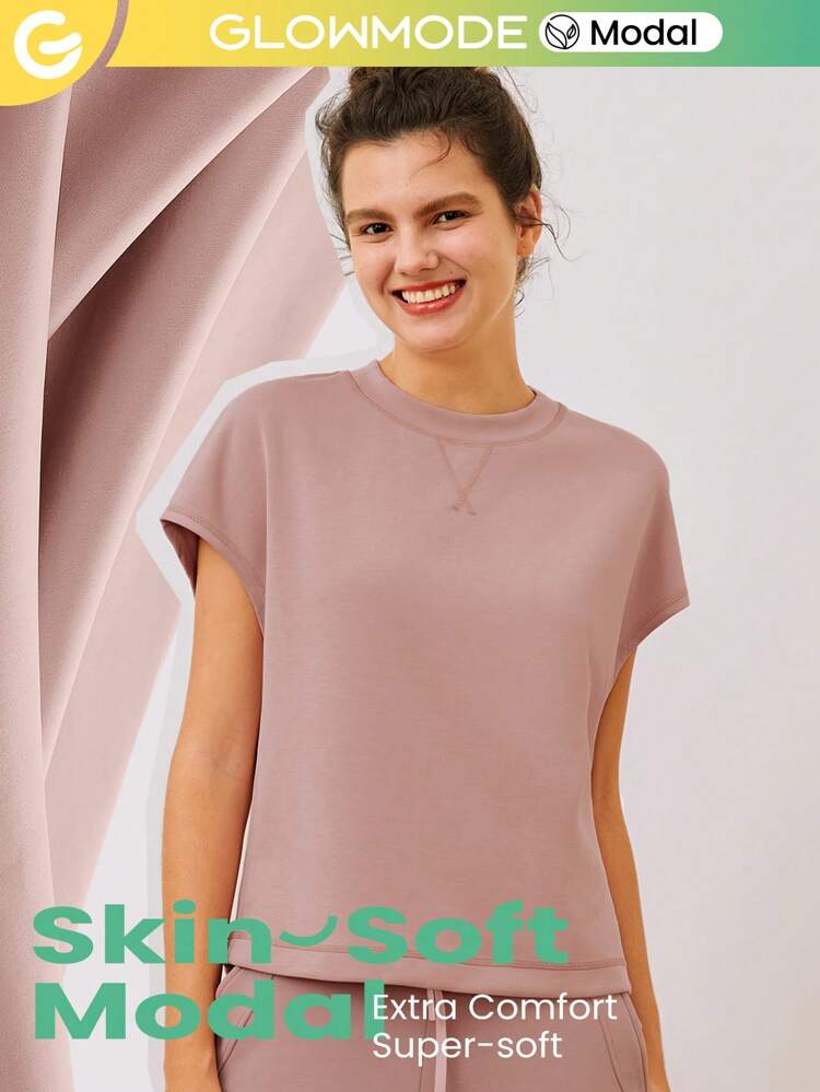 Modal Motivation Crop Tee