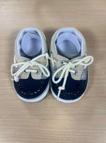 Infant Boys' Comfortable Soft Sole Sports Shoes With Strap For Learning To Walk - Blue - View 7