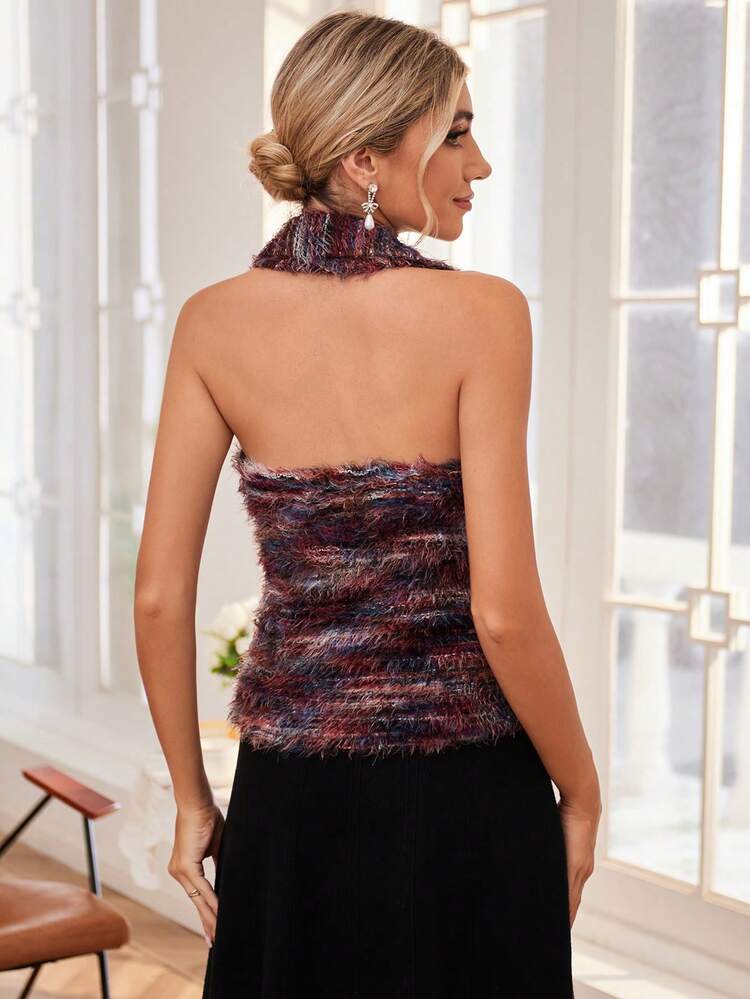Space Dye Knit Top