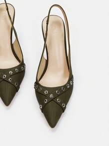 CUCCOO SZL 女士時尚薄高跟鞋