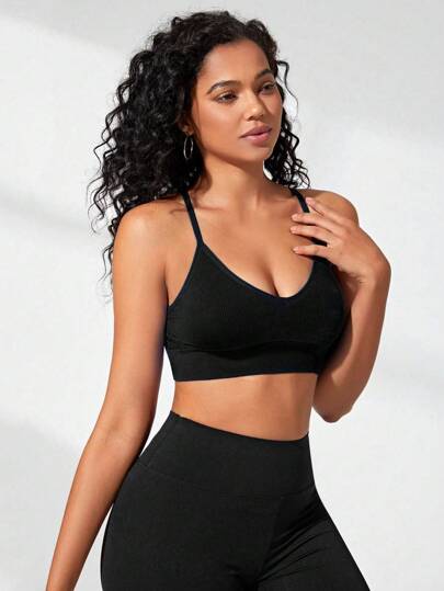 Easithlete Crisscross Backless Sports BH view 5