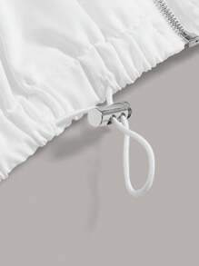 VARSITIE 網球運動外出基本服裝,含外套 - 白色 - 查看 6