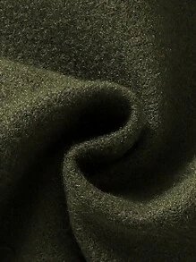 SHEIN Baby Boy Dual Pocket Lapel Neck Coat & Scarf Without Sweater - Khaki - View 7