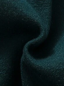 SHEIN 男嬰雙口袋單釦外套和圍巾無毛衣