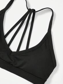 Menodora SHEIN Sport 2 piezas Sujetador deportivo unicolor