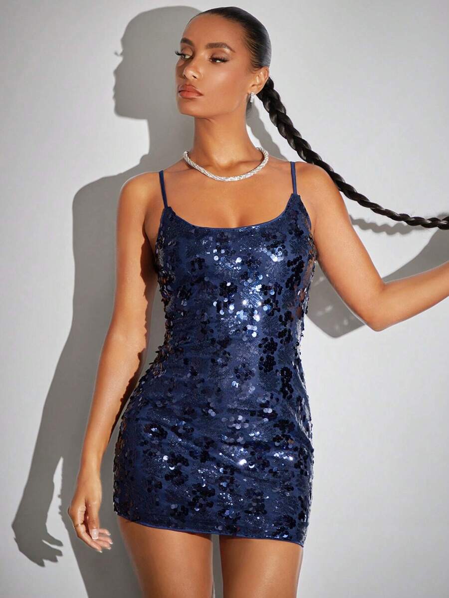SHEIN BAE Kim sa Váy Cami Bodycon