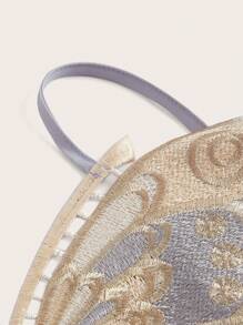 SHEIN Essnce Butterfly Shaped Criss Cross Backless Cami Top - Multicolor - View 4