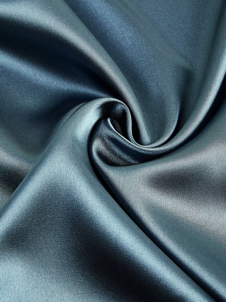 MOTF PREMIUM 1PC One-Sided 22MM SILK PILLOWCASE WITHOUT FILLER - Blue - View 6