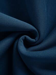 INAWLY Felpa termica con grafica e slogan positivi "MENTE VIBRANTE VITA", con maniche lunghe - Blu Navy - Visualizzare 4